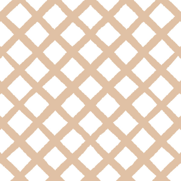 Papel de parede Treliça Caramelo - Maracujá – Rolo 2,80 x 0,45 m