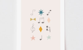 Pôster Melodia (disponível em 5 medidas) – Maracujá