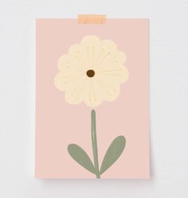 Pôster Daisy (disponível em 5 medidas) – Maracujá