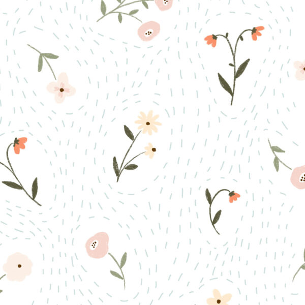Papel de parede Flores Brejo - Maracujá – Rolo 2,80 x 0,45 m