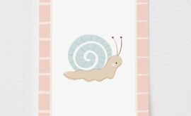 Pôster Caracol (disponível em 5 medidas) – Maracujá