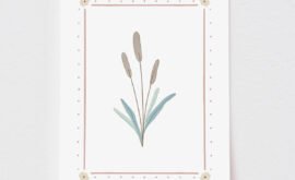 Pôster Moldura Junco (disponível em 5 medidas) – Maracujá