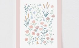 Pôster Água de Flores (disponível em 5 medidas) – Maracujá