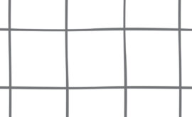 Papel de parede grid cinza – Maracujá – Rolo 2,80 x 0,45 m