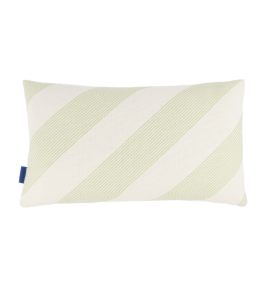 Almofada REMI listras diagonal verde 50 x 30 cm