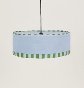 Lustre PAUL azul báltico 50 × 16 cm