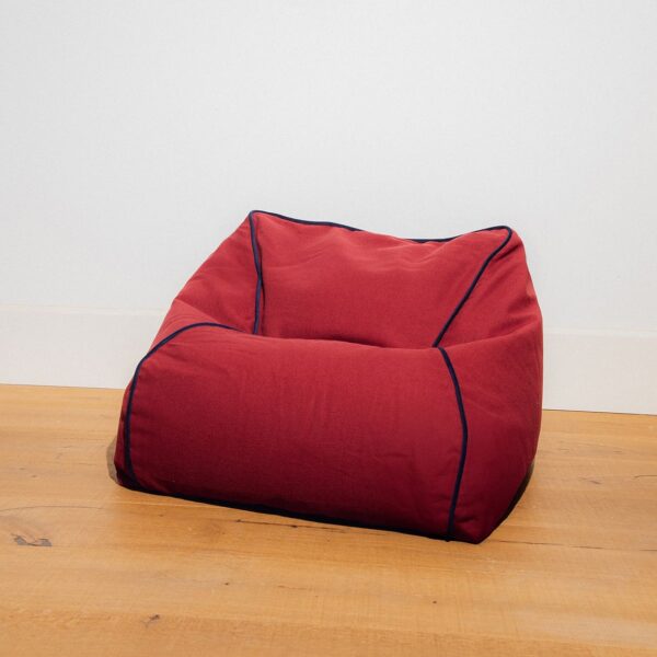 Puff MARLOW  Burnt red 65 x 65 x 42 cm