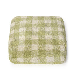 Puff Vichy Matcha 40 x 40 x 20 cm