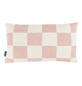 Almofada REMI checks vermelho 50 x 30 cm