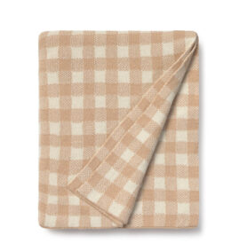 Manta Vichy Rose 80 x 100 cm