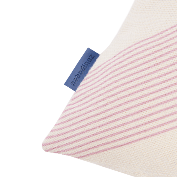 Almofada REMI listras diagonal lilás 50 x 30 cm