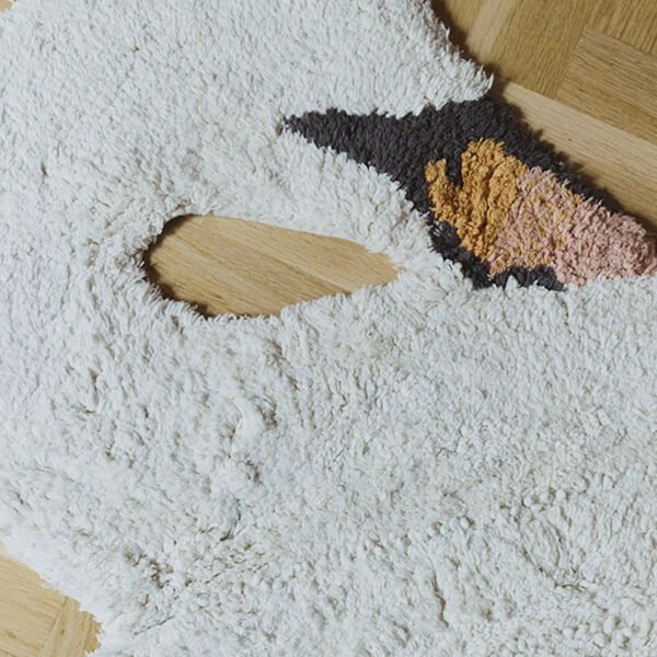 Tapete Lavável Swan 120 x 100 cm