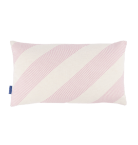Almofada REMI listras diagonal lilás 50 x 30 cm