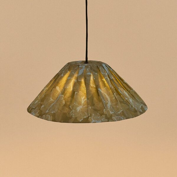 Lustre AVA peonias verde 50 × 21 cm