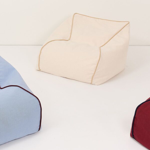 Puff MARLOW  Natural 65 x 65 x 42 cm