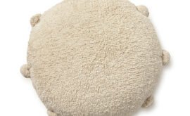 Almofada de chão Bubbly Natural 48 x 48 cm x 17 cm