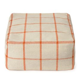 Pufe Geo Block Natural 45 x 45 x 23 cm