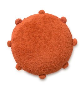 Almofada de chão Bubbly Terracota  48 x 48 x 17 cm