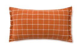 Almofada Geo Block Terracota  50 x 30 cm