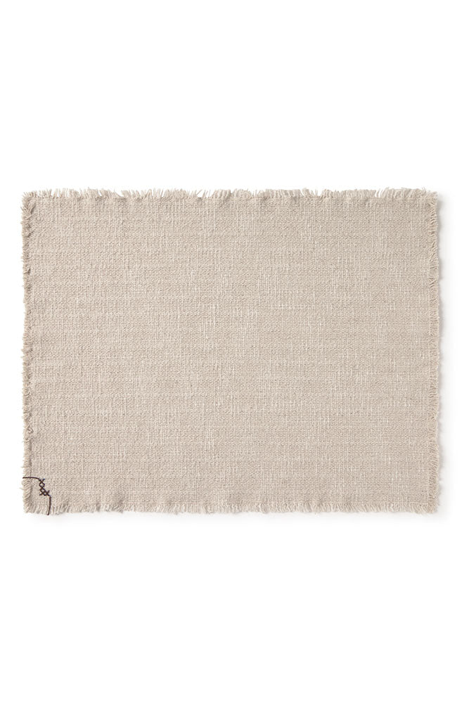 Jogo Americano Lorena Canals Handloom - Kit 2 unidades – Natural 38 x 50 cm