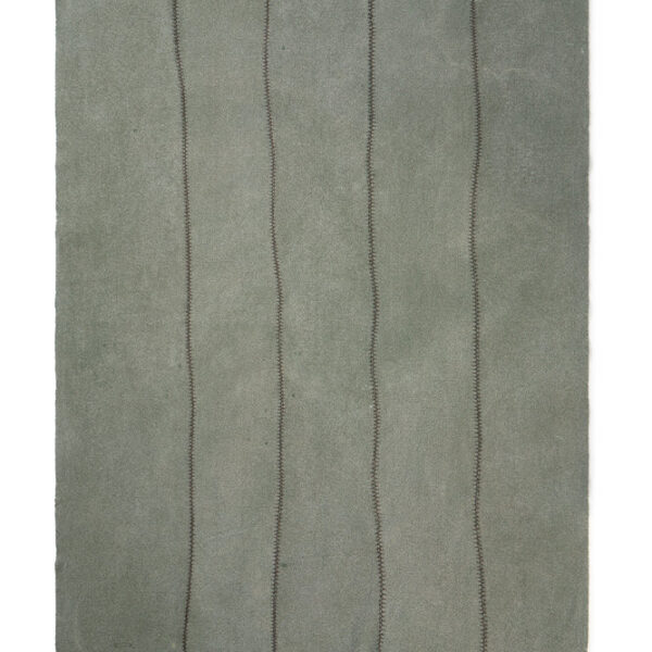 Tapete Lorena Canals Stonewashed Duck green - Verde pato 165 x 210 cm