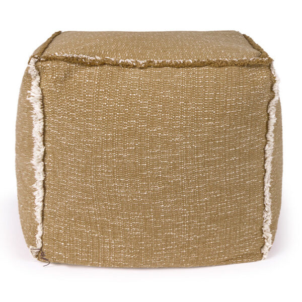 Puff Lorena Canals Handloom Ocre 45 x 45 x 45 cm