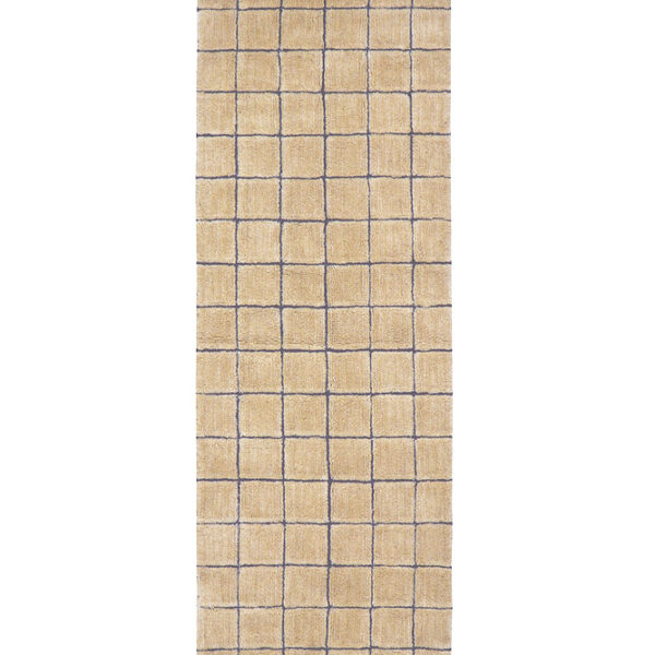 Passadeira de Lã Lavável Lorena Canals Woolable® Mosaic Âmbar 80 x 230 cm