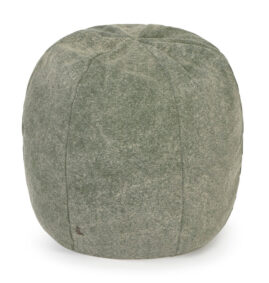 Puff Lorena Canals Stonewashed Duck Green – Verde pato 50 x 60 cm