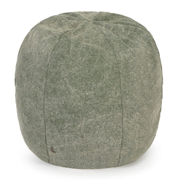 Puff Lorena Canals Stonewashed Duck Green - Verde pato 50 x 60 cm