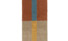 Tapete de Lã lavável Lorena Canals Woolable® Lines Canela –  80 x 140 cm