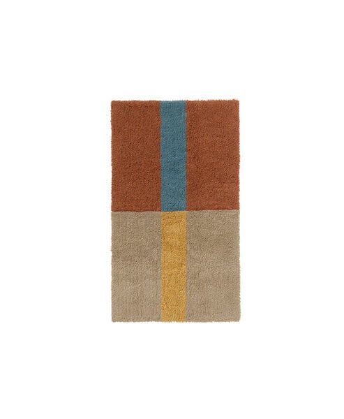 Tapete de Lã lavável Lorena Canals Woolable® Lines Canela –  80 x 140 cm
