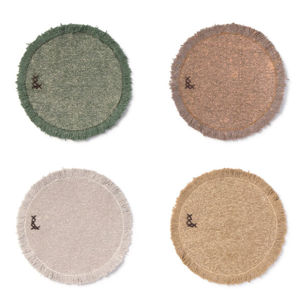 Porta copos  8 unidades Stonewashed