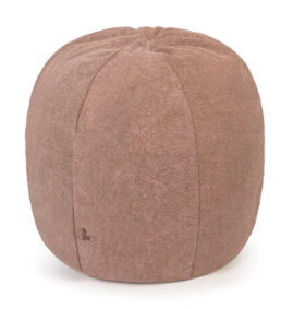 Puff Lorena Canals Stonewashed Soil Brown -Marron 50 x 60 cm