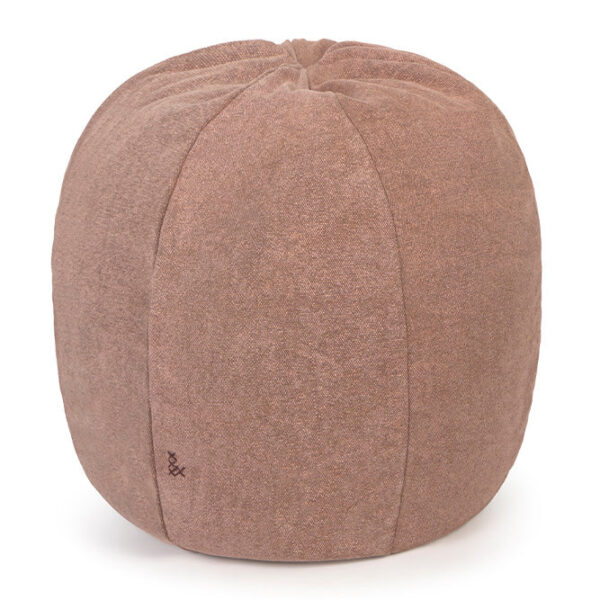 Puff Lorena Canals Stonewashed Soil Brown -Marron 50 x 60 cm