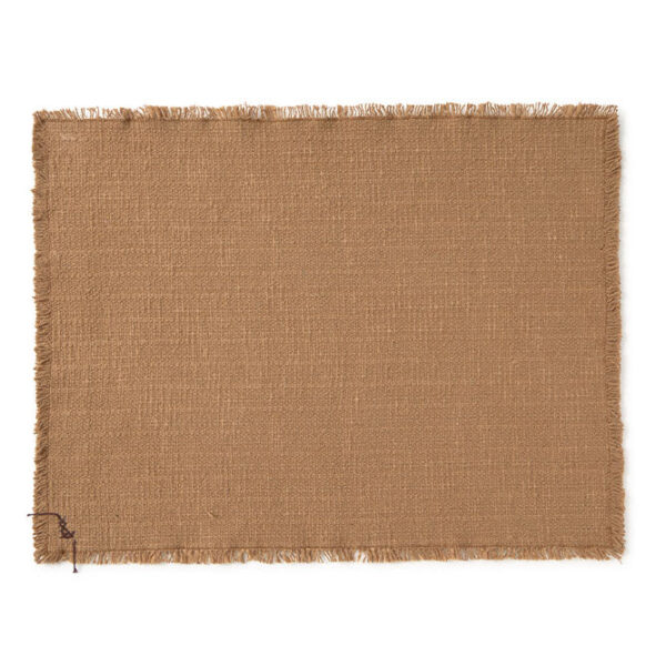 Jogo Americano Lorena Canals Handloom - Kit 2 unidades – Ocre 38 x 50 cm