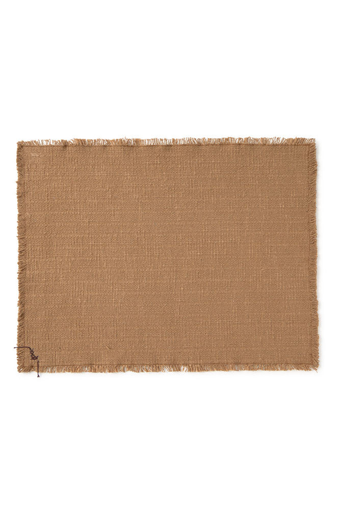 Jogo Americano Lorena Canals Handloom - Kit 2 unidades – Ocre 38 x 50 cm