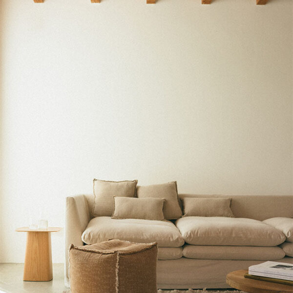 Puff Lorena Canals Handloom Ocre 45 x 45 x 45 cm