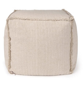 Puff Lorena Canals Handloom Bege 45 x 45 x 45 cm
