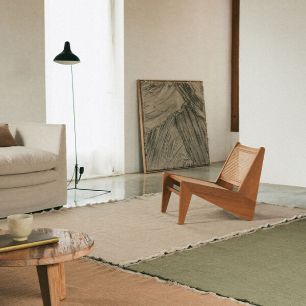 Tapete em Handloom Natural 170×240 cm