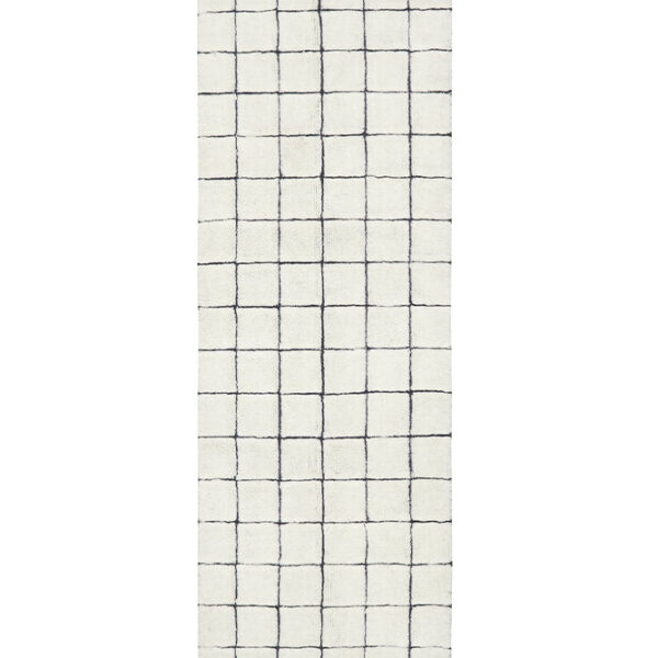 Passadeira de Lã Lavável Lorena Canals Woolable® Mosaic Cru Natural 80 x 230 cm