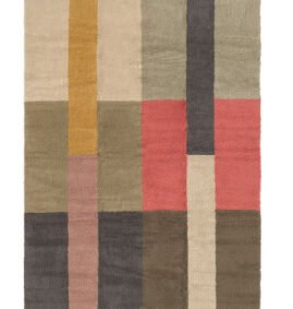 Tapete de Lã Lavável Lorena Canals Woolable® Lines Multicor 170 x 240 cm