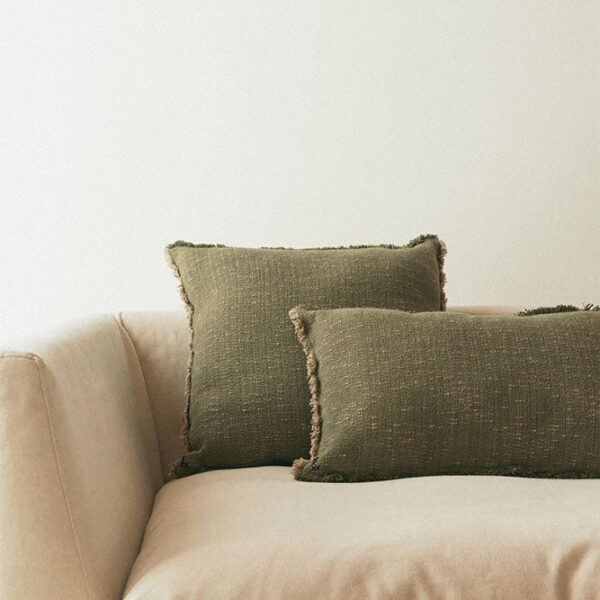 Almofada Lorena Canals Handloom Caqui 45 x 45 cm
