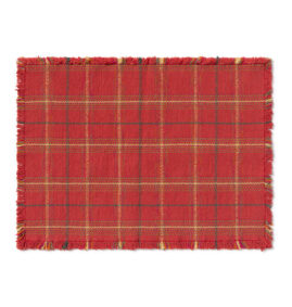 Kit com 2 Jogos Americanos Tartan