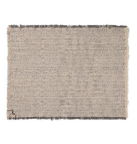 Jogo Americano Lorena Canals Handloom – Kit 2 unidades – Natural e Marsala 38 x 50 cm