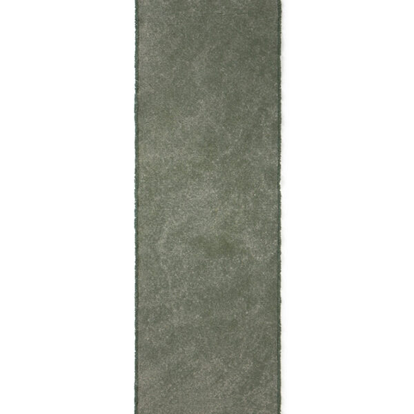 Caminho de mesa Lorena Canals Stonewashed – Duck green - Verde pato 50 x 160 cm