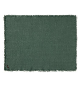 Jogo Americano Lorena Canals Handloom – Kit 2 unidades – Duck green – Verde pato 38 x 50 cm