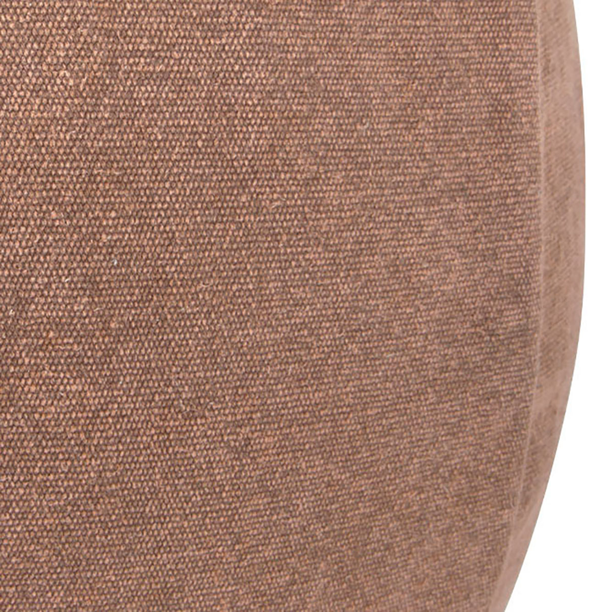 Puff Lorena Canals Stonewashed Soil Brown -Marron 50 x 60 cm