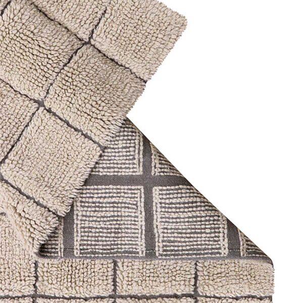 Passadeira de Lã Lavável Lorena Canals Woolable® Mosaic Arenito 80 x 230 cm