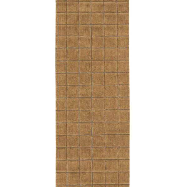 Passadeira de Lã Lavável Lorena Canals Woolable® Mosaic Ocre 80 x 230 cm