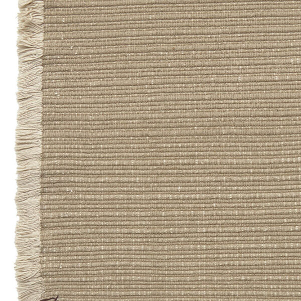 Tapete em Handloom Bege 170×240 cm